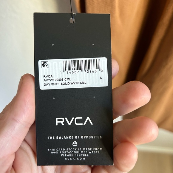 RVCA Button Up - Large - Tags still on. - Picture 4 of 4